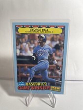 1987 Fleer Limited Edition Baseball's Game Winners - #3 George Bell