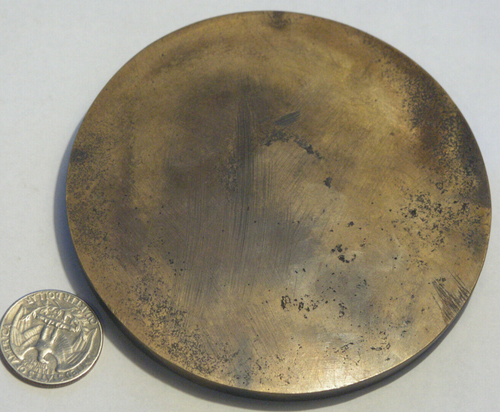 Mächtige Szene, Ungarische Ratsrepublik 1919-69 Plakette, Soldaten auf Überfall 101mm - Bild 3 von 3