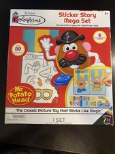 Colorforms Mr Potato Head Sticker Story Mega Set NEW