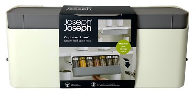 Joseph Joseph Cupboard Store Under-Shelf Spice Rack, New