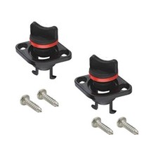 2 PCS Transom Drain Plug Screw Type For Marine Boats Yacht Kayak Canoe Universal