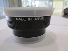 WIDE ANGLE LENS VINTAGE CAMERA LENSE & COVERS JAPAN MINTY N.O.S.N.U