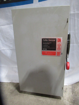 Cutler Hammer DH324FGK Disconnect (OS) 200 Amp 240 Volt 3P4W Fusible ...