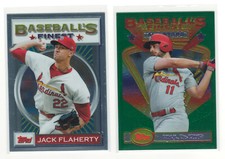 2020 Topps Baseball's Finest Flashbacks Jack Flaherty & Paul DeJong Cardinals