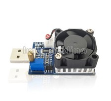 USB Electronic Load 15W Adjustable Constant Current Discharger Resistor-