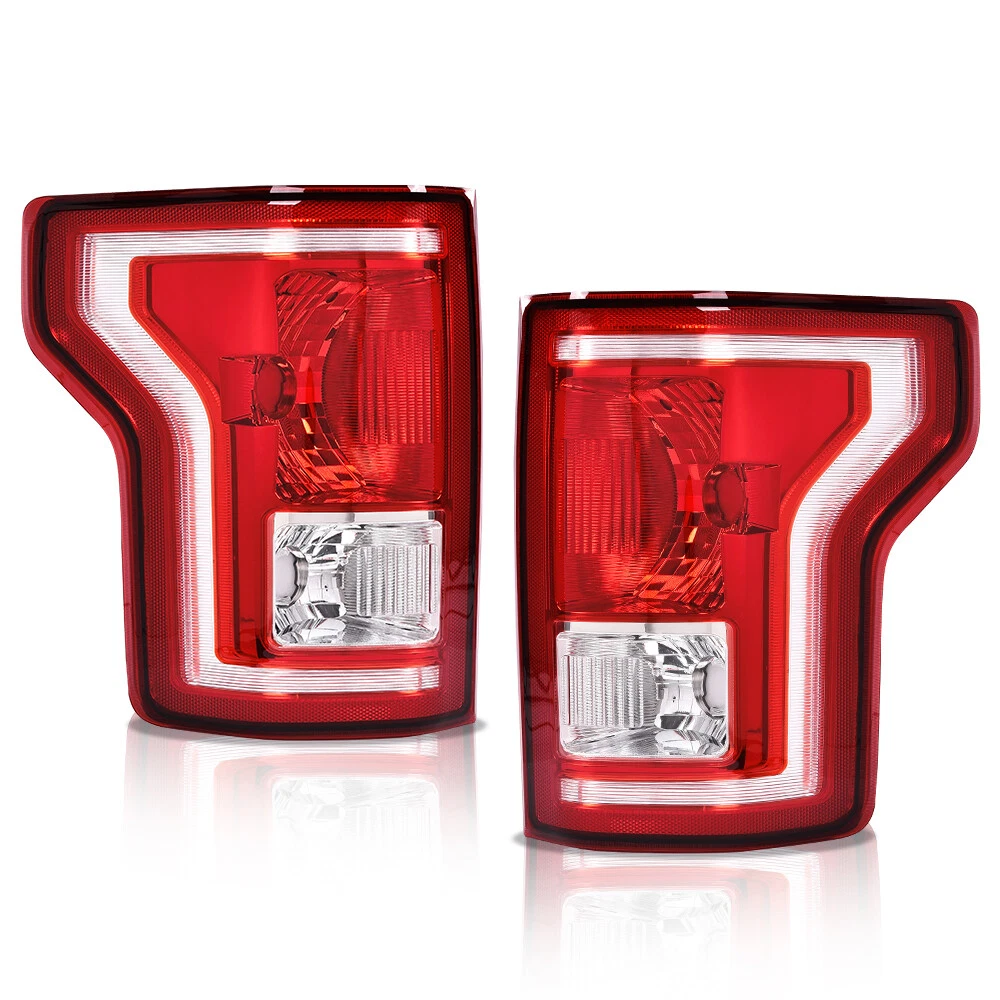 Luz Trasera Derecha Para Ford F-150 2018-2020 - Lado Pasajero, Con Bombilla Y Arnés Incluidos
