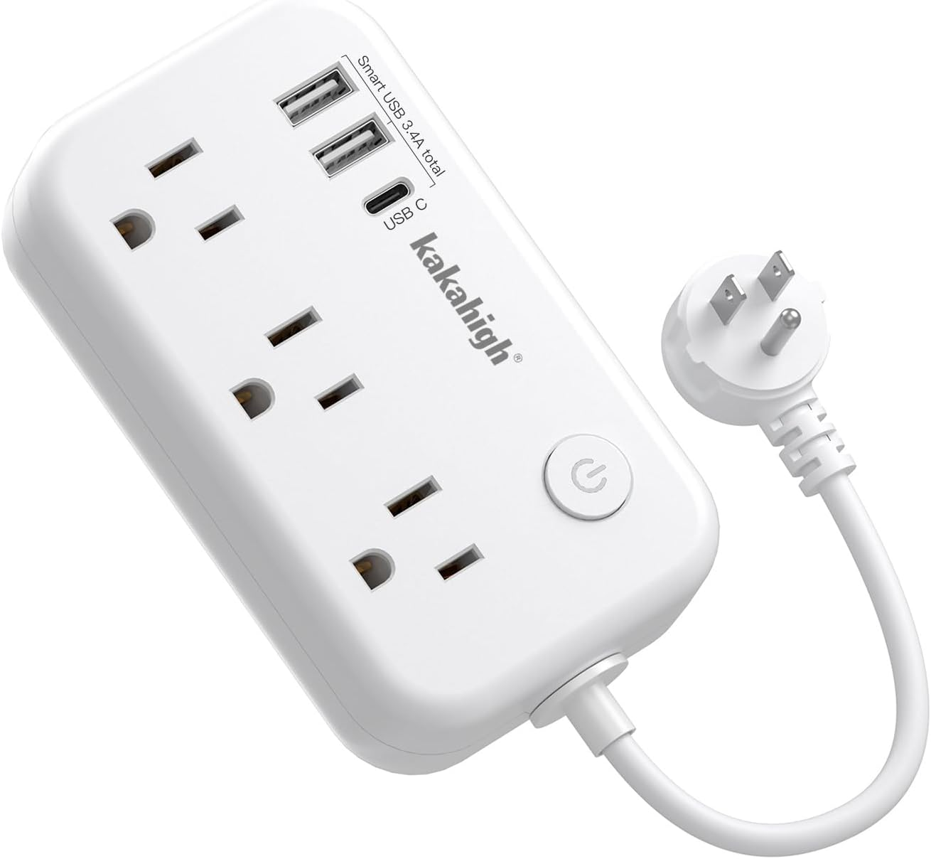 Short Extension Cord 6 Inch Small Extension Cord With Switch 13A (1625W) Mini-image