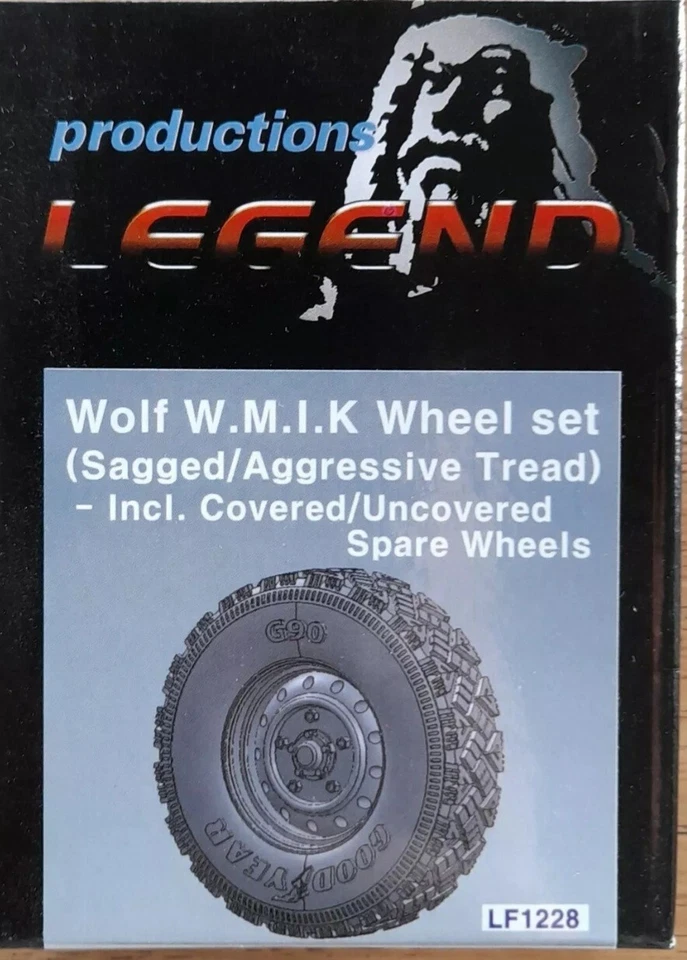 Hobby Boss 82446 1:35 Defender "Wolf" w.m.i.k. + Legend LF1228  Wheel + Detail - Immagine 3 di 4