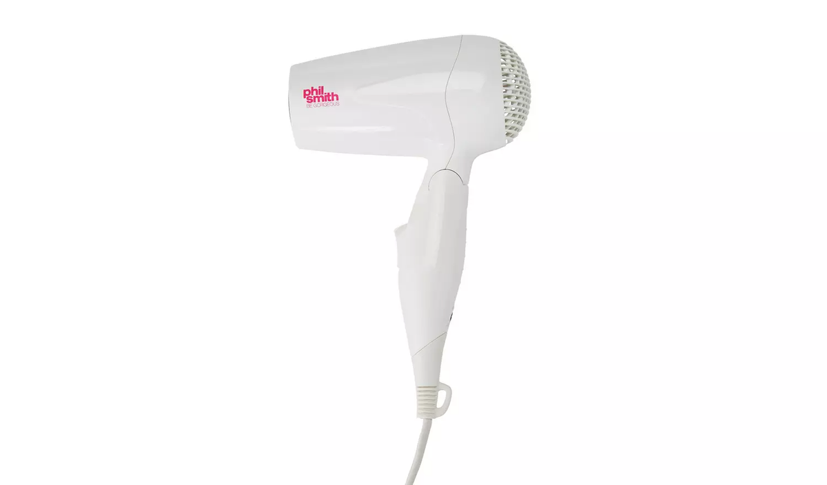 Phil Smith Be Gorgeous Folding Travel Compact Lightweight Hair Dryer G72