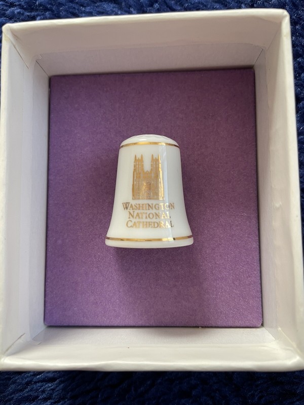 Rare Washington National Cathedral Thimble