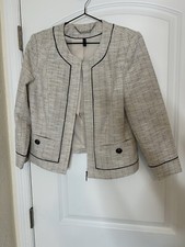 white house black market jacket size 10