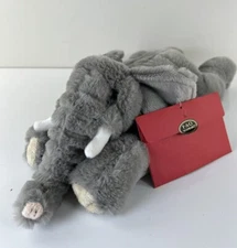 F.A.O Schwarz Adopt a Pets Realistic Stuffed Animal African Elephant W/ Tags Toy