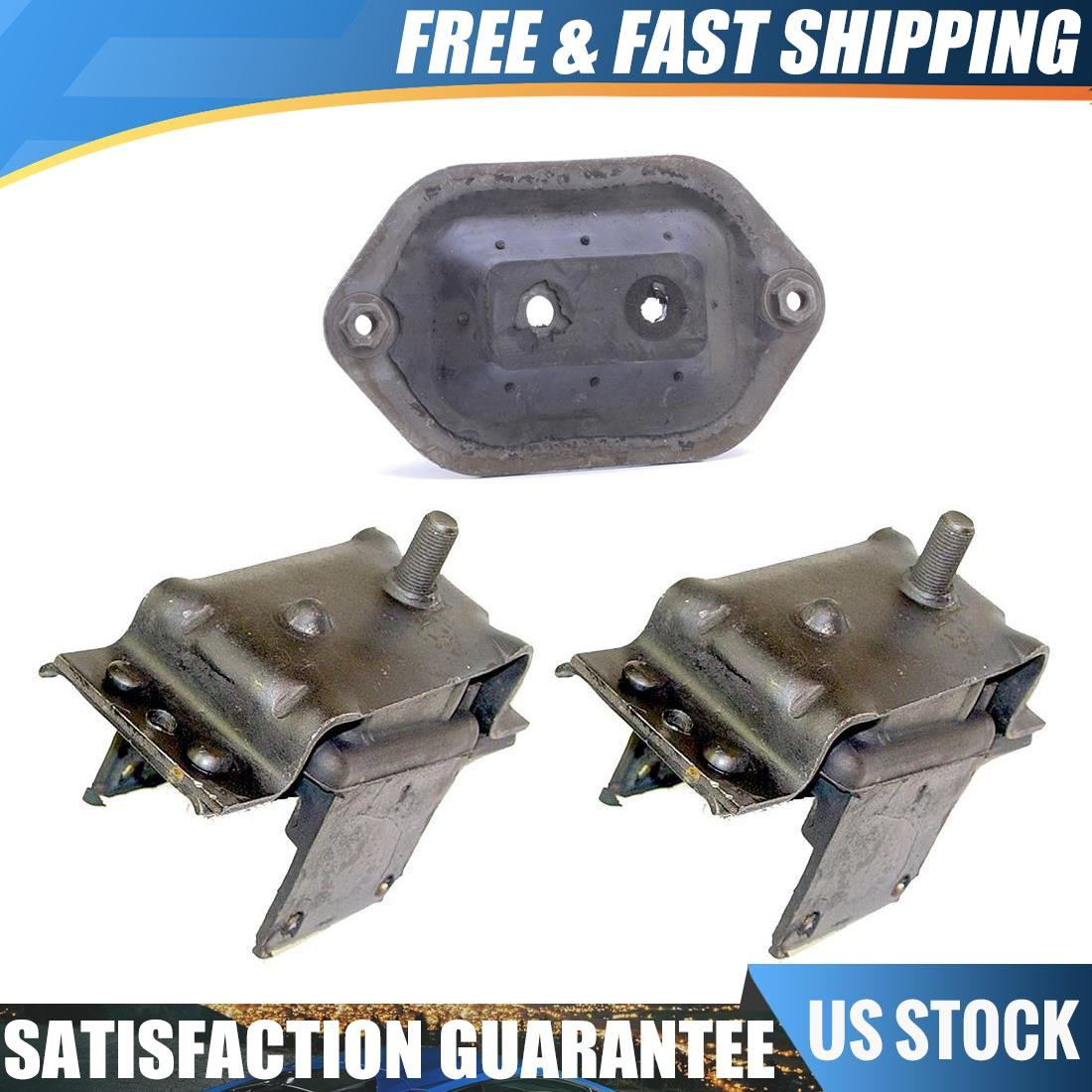 3X Motor & Transmission Mount Kit Fits Cadillac Deville 7.7L 472