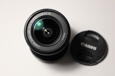 Canon EF-S 18-55mm f/3.5-5.6 III Auto & Manual Lens