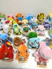 Rare Pokemon Fit Plush Toy Collectible Mascot Set Authentic Japan Anime