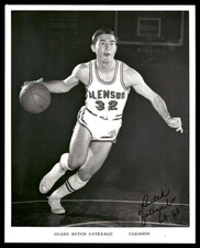 1968-69 Type 1 Press Photo Butch Zatezalo signed autograph Clemson HOF, very rar