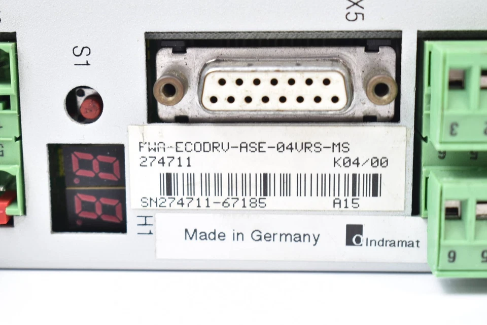 Indramat AC-Servo DKC01.1-040-7-FW (265406 ) FWA-ECODRV-ASE-04VRS-MS ( 274711 ) - Bild 3 von 4