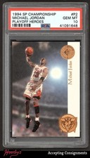 1994-95 SP Championship Playoff Heroes #P2 Michael Jordan BULLS PSA 10