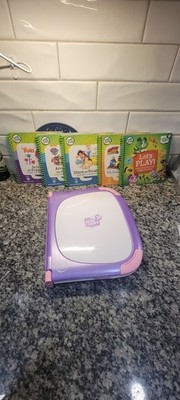 Leap Frog Leap Start 3D Interactive Learning System With 5 Books Working Purple 