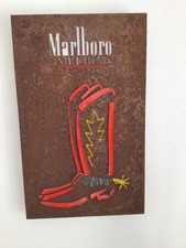 MARLBORO MEDIUM LEUCHTREKLAME, METALL, ***TOP ZUSTAND***