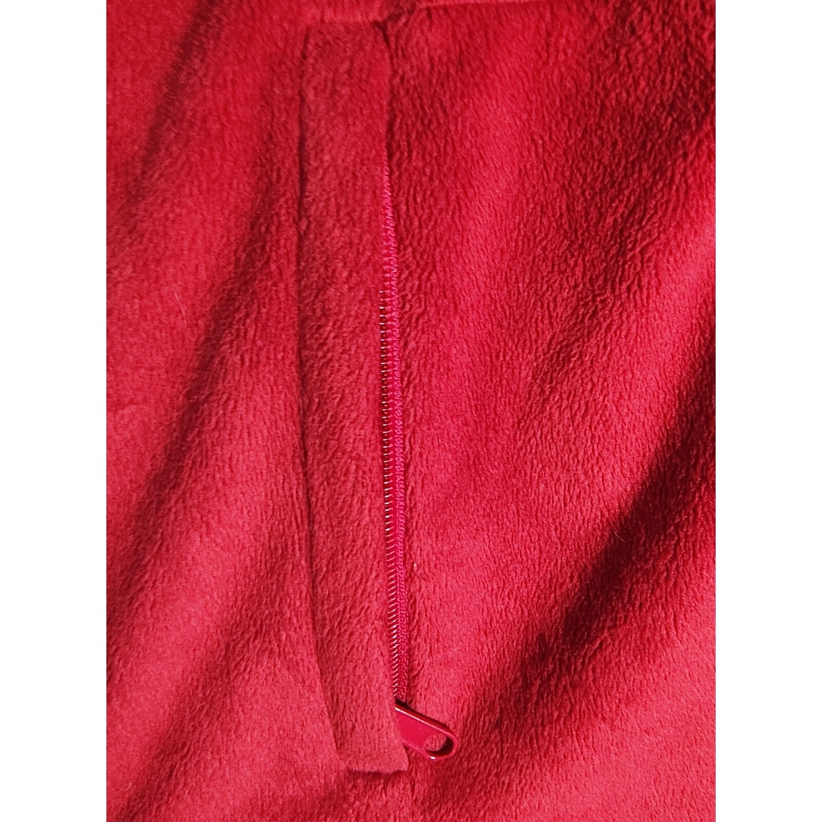 Columbia Basic Fleece Jacket Polyester Solid Full… - image 3