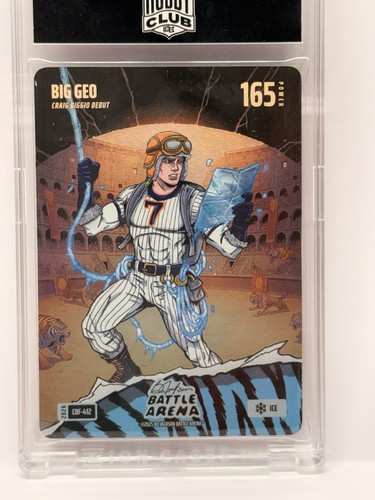 2026 Bo Jackson Battle Arena Ice Colosseum BIG GEO \'Craig Biggio\' SSP