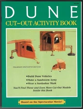 Dune Cut-Out by Kirk Silverman (1984, Trade Paperback)