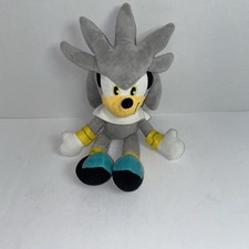Sonic The Hedgehog Silver 12 inch Plush No Tag