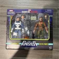 Hasbro Marvel Legends Gamerverse Punisher & Nick Fury Action Figure Collection