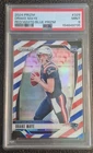 🔥🔥2024 Panini Prizm - Drake Maye #329 Red White & Blue Prizm (RC) PSA 9