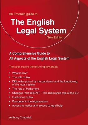 Anthony Chadwick A Guide to the English Legal System (Taschenbuch)