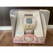 Rare Hello Kitty Rispal Unused Watch Training Fortune Telling Game Heisei