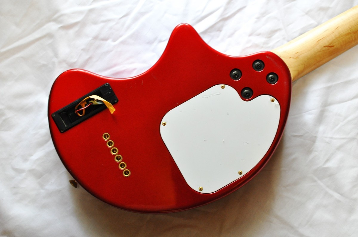 Fernandes ZO-3C ZO3 Custom NOMAD RED Built-in Amp travel guitar | eBay