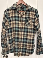 Shawn White Plaid Shirt Xl Brown Teal Skater ...