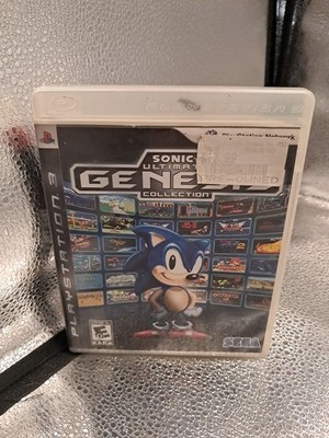 Sonic's Ultimate Genesis Collection (Sony PlayStation 3, PS3, 2009)