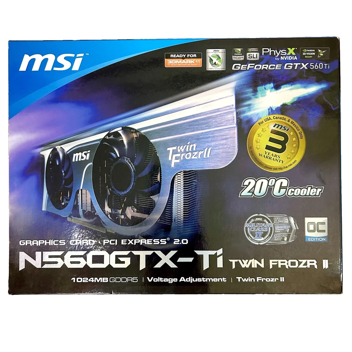 NVIDIA GeForce GTX 560 Ti 1GB Computer Graphics Cards for sale | eBay