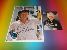 Sepp Maier FC Bayern Munich DFB signed autograph on 20x28 photo + postcard