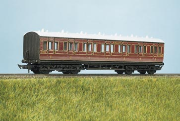 Parkside Models PC711  LMS (Ex MR) 48ft Suburban, All 1st, 7 Comp Coach Kit OO