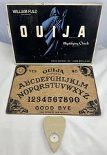 1960's Ouija Board William Fuld by Parker Brothers Complete Very Good Condition