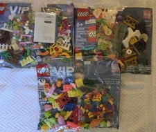 Bundle Of 3 LEGO VIP Add-on packs - 40512, 40606, 40605