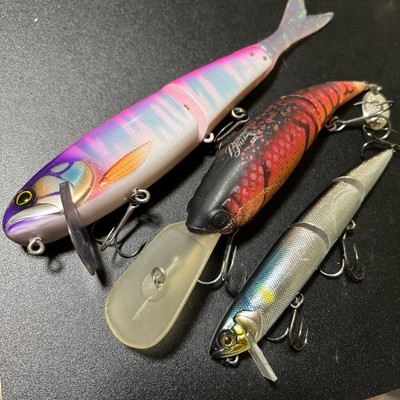 Jackall Blast Bone, Pony Tail, Slim Mikey Set