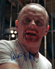 Anthony Hopkins signed 8x10