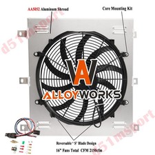 Aluminum Shroud Fan Relay Kits Fit 1947-1954 Chevy 310036003800 Truck Pickup