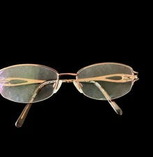 ClearVision Jody Eyeglass Frames Half Rim Semi Oval 1.135mm