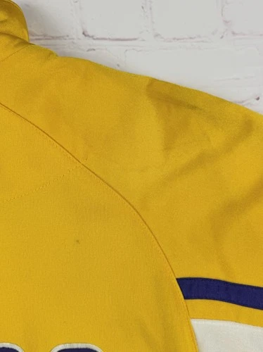 VTG Los Angeles Lakers 90s - Y2K Authentic Nike Team Warm Up Jacket Large Kobe image 12
