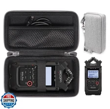 CaseSack Protective Case for Zoom H4n Pro 4-Track Portable Recorder, Gray