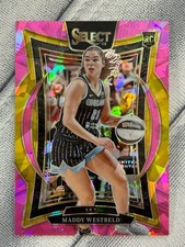 Maddy Westbeld 2025 Panini Select (RC,SP) Concourse Pink Ice Prizm #95 Sky