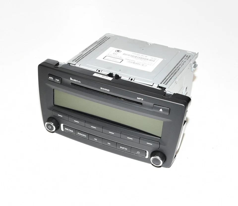 Autoradio CD-Radio  Swing 1Z0035161M ohne Code! Yeti 5L Original Delphi  - Bild 2 von 4