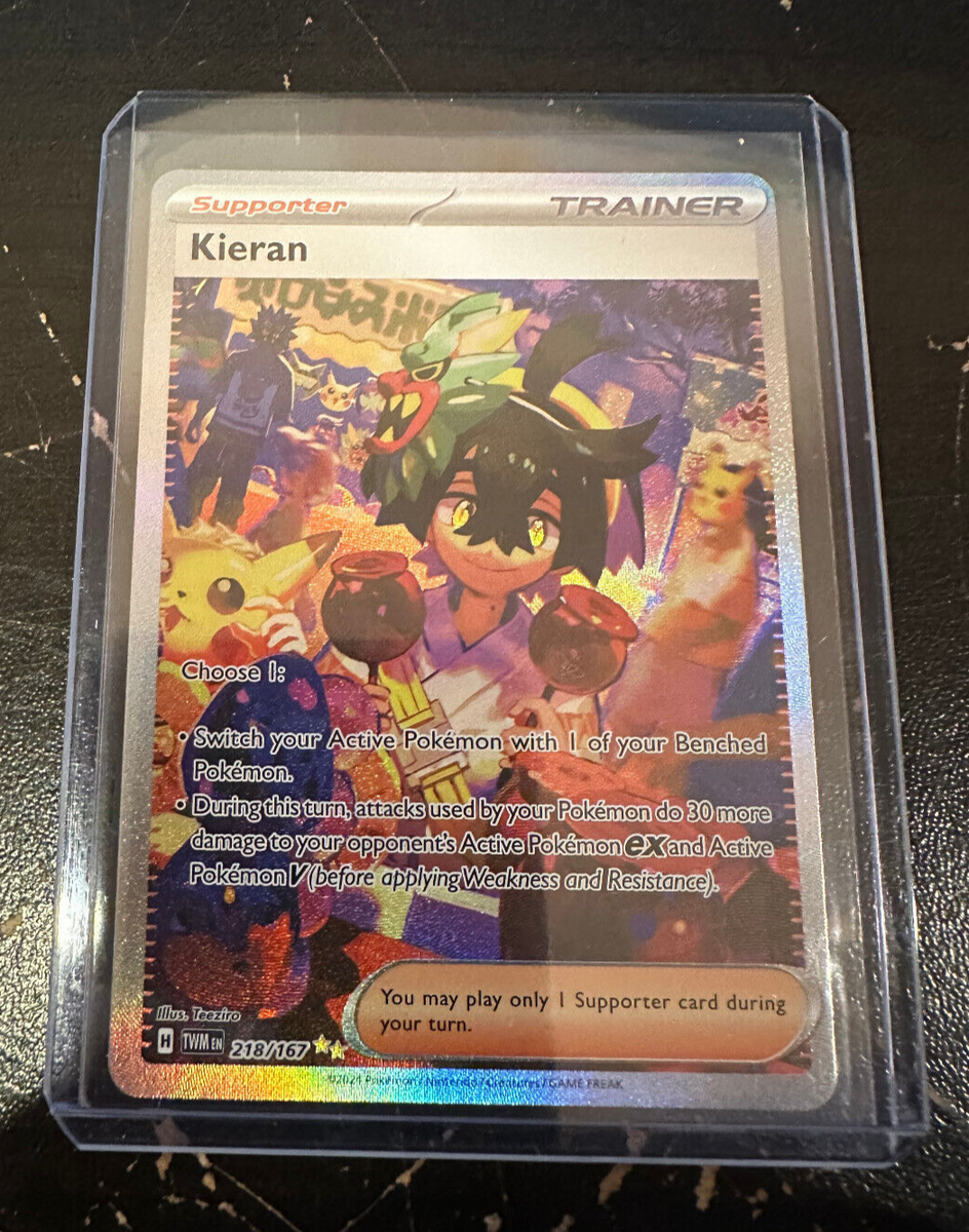 ポケモンカードゲーム Kirei Pokémon Scarlet & Violet Twilight Masquerade Kieran 218/167 SIR
