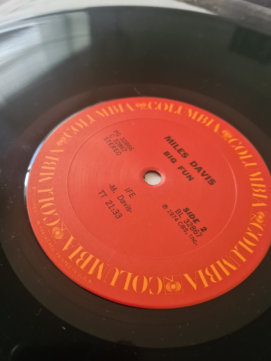 MILES DAVIS - Big Fun 1974 1st US Issue 2LP | eBay